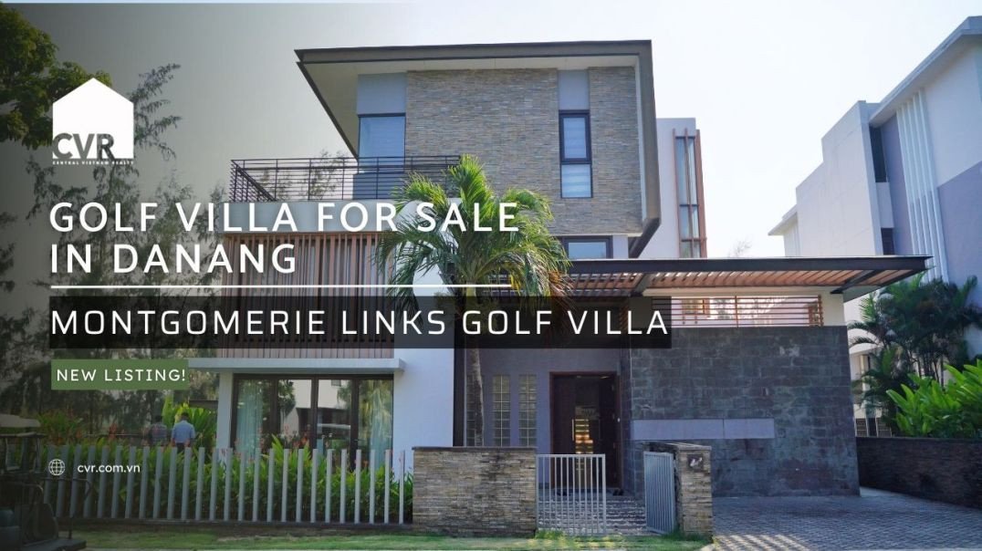 ⁣Exclusive Opportunity: Golf Villa in Montgomerie Links Golf Course for Sale in Da Nang